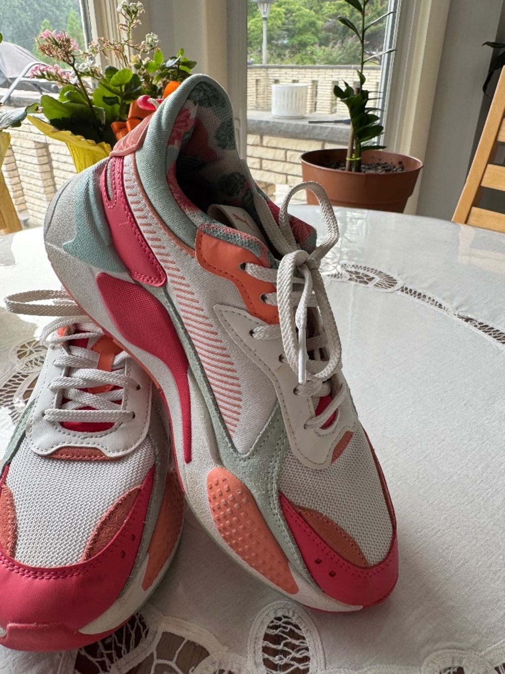 Women's Puma Multicolor RS Running System Sport shoes Size 5.5